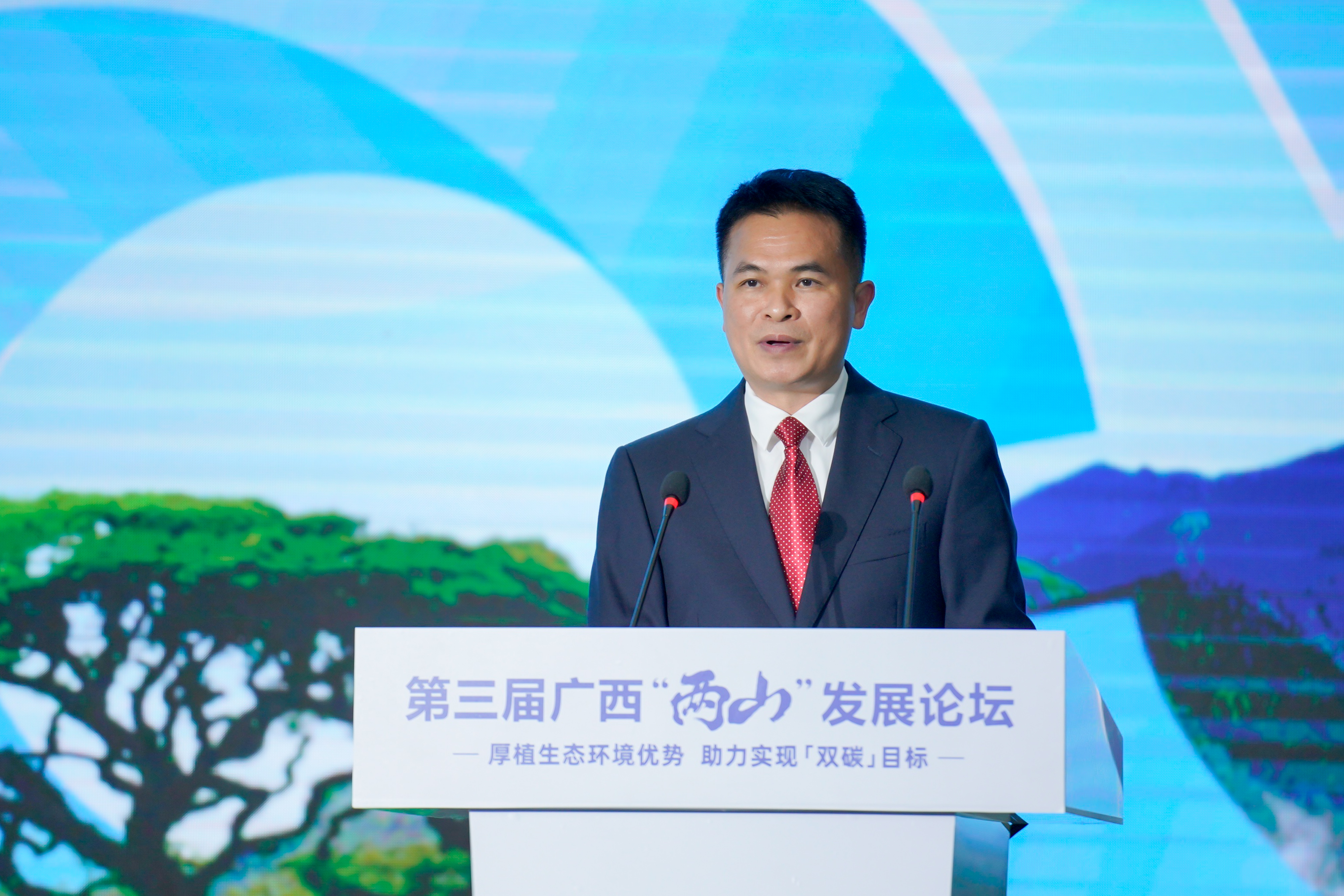 自治區林業(yè)局黨組成員、副局長(cháng)陸志星主持揭牌儀式.jpg